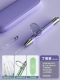 [LILAC Purple]+Беспроводная зарядная ушные ложки+светодиодные двойные огни --- Отправьте большое зеркало+головка для взрослых ложки.