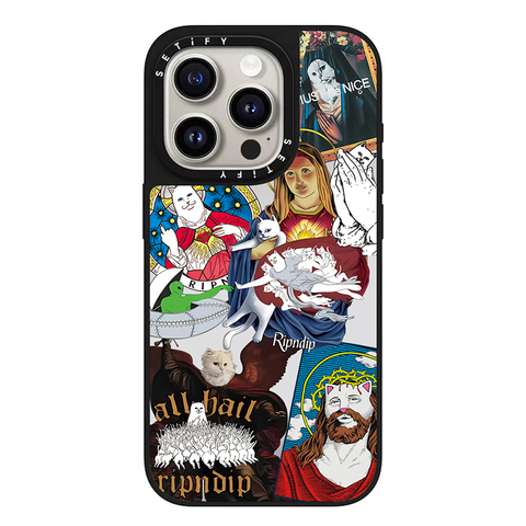 Ripndip Lord Nermal Devil Cat Alien iPhone Case