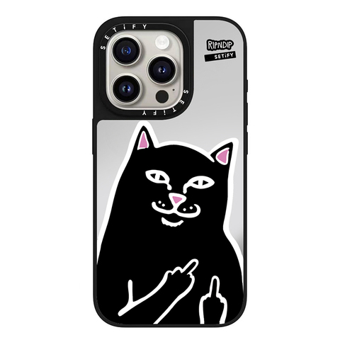 Ripndip Lord Nermal Devil Cat Alien iPhone Case