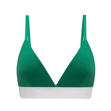 TWOPIECEEverywhere舒适三角杯透气内衣女速干抹胸轻运动内衣