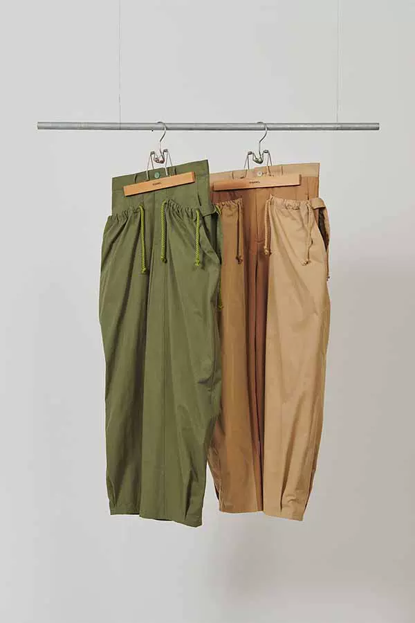 WTAPS WRKT2002 / TROUSERS / CTPL. TWILL 品牌徽章休閒褲23AW-Taobao