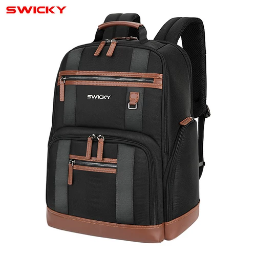 Ретро универсальный рюкзак, вместительный и большой модный ноутбук подходит для мужчин и женщин, бизнес-версия