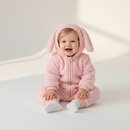 小猪大卫毛绒连体衣保暖爬服