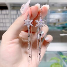 Свисающие серьги