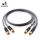 Сигнальный кабель lotus head от ATAUDIO класса fever из чистой меди аудиокабель rca Q8 из бескислородной меди HiFi с двойным кабелем lotus head mini 1