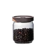 Акация стеклянный хранение, Разное зерновое кофейное бобов с высоким борозильным стеклянным чайным чай