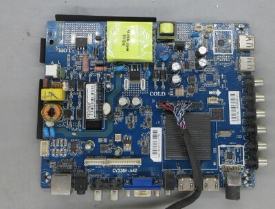 Разобранная материнская плата Sanyo 43CE1271D1 с ЖК-дисплеем CV338H-A42 с экраном CN430NC7240