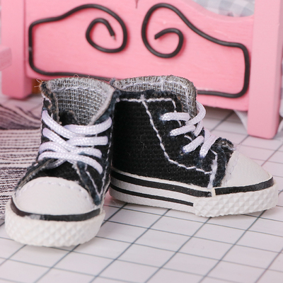 taobao agent Ob11 baby shoes high tube canvas shoes baby clothes bjd movable body can wear gsc clay shoes all-match 12 points P9