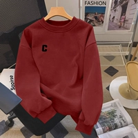 Бордовый, флисовый, осенний