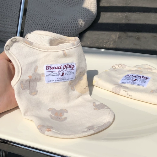 Кролик, майка, японская летняя пижама, домашний питомец, кот