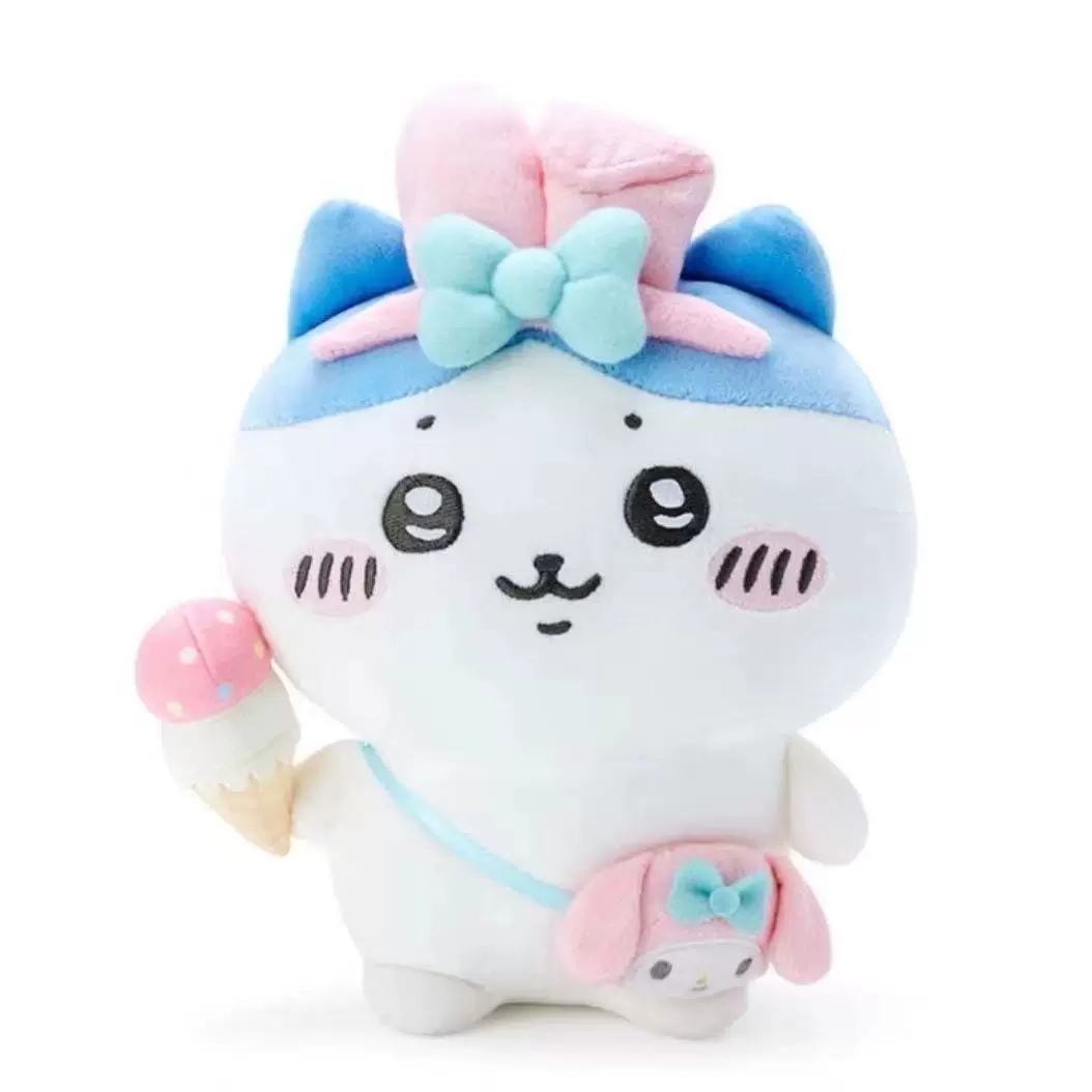 Себелюбивый медведь чиикава, сотрудничество с Sanrio, милый кукольный Джиийи Сяохачхи Усаки, 20 см, подвеска-д doll