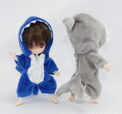 taobao agent OB11 baby, shark panda animal home service dairy pajamas 12 points BJD GSC Body9 molly