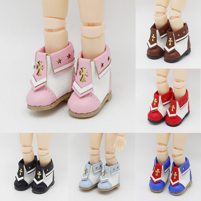 taobao agent OB11 Baby Shoes Navy Sports Shoes 12 points BJD Belle Pig Molly Casual Doll Shoes Spot
