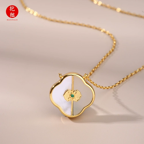 Бирюзовое ожерелье из нефрита, дизайнерская подвеска, серебро 925 пробы, простой и элегантный дизайн