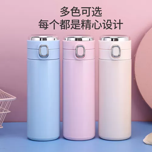 Умный термос из нержавеющей стали, вместительный и большой высококачественный стакан, милый трендовый термометр, нержавеющая сталь AISI 304