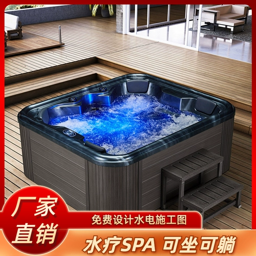 Верхняя крыша башни на открытом воздухе постоянная температура. Нагревание серфинга спа -спа -спа -салон