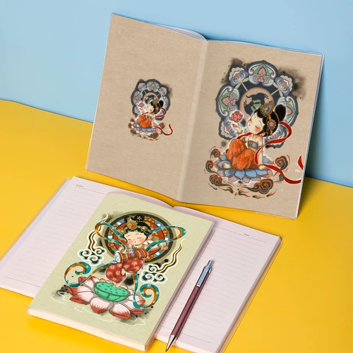 Индийский голубь Dunhuang guo chao куртка ноутбука канцелярские товары канцелярские канцелярские товары.