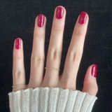 Youtao pomelo nail nail lack xiahongshu -это тот же цвет сливы S05, белый и бесплатный запеченные, длинные безвкусные беременные беременные.