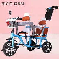 Твердый, синий+двойной ограждение+два заднего ремня безопасности