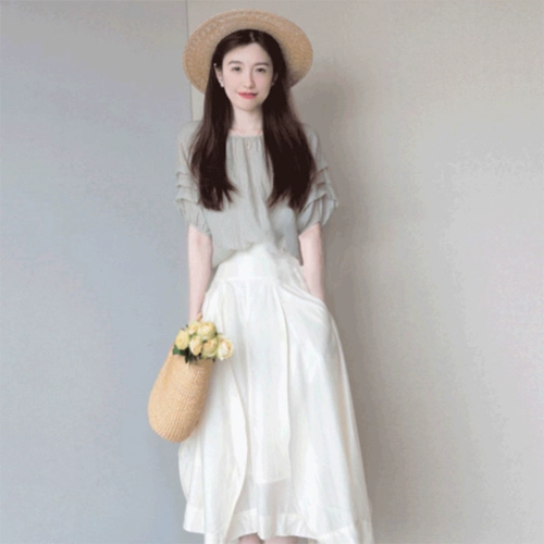 Элитная модная юбка, комплект, летняя одежда, в стиле Шанель, популярно в интернете