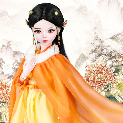 taobao agent Chinese doll, universal clothing for dressing up, Chinese style