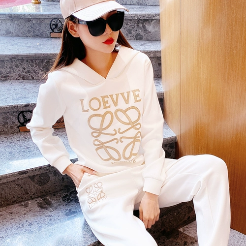 Демисезонные брендовые джинсы с начесом, толстовка, модный комплект, спортивный костюм, в западном стиле