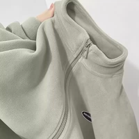 Серо-зеленый [осенне-зимний двусторонний флис]