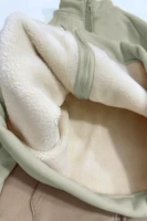 Серо-зеленый [очень толстая подкладка осенью и зимой]