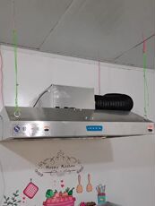 Коммерчески клобуки 定做商用抽油烟机不锈钢饭店家用厨房吸油机排烟罩农村柴火土灶