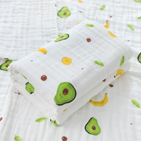 4th Floor_vin avocado_70*90см [высокая плотность хлопчатобумажная марля отправка квадратного шарфа]