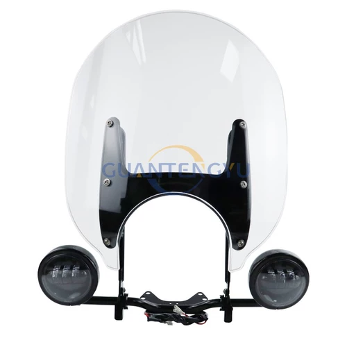 Применимо к BMW/BMW R18 Dreammaster модифицировал переднее ветровое стекло мотоцикла, чтобы модифицировать левое и правое противоположное место