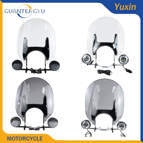 Применимо к BMW/BMW R18 Dreammaster модифицировал переднее ветровое стекло мотоцикла, чтобы модифицировать левое и правое противоположное место