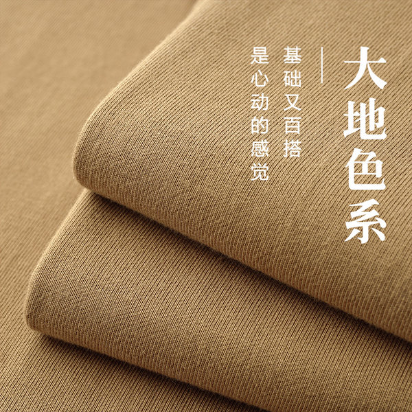 Базовая качественная хаки хлопковая футболка с коротким рукавом, оверсайз