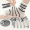 23002 black and white Instagram style mesh 5 pairs
