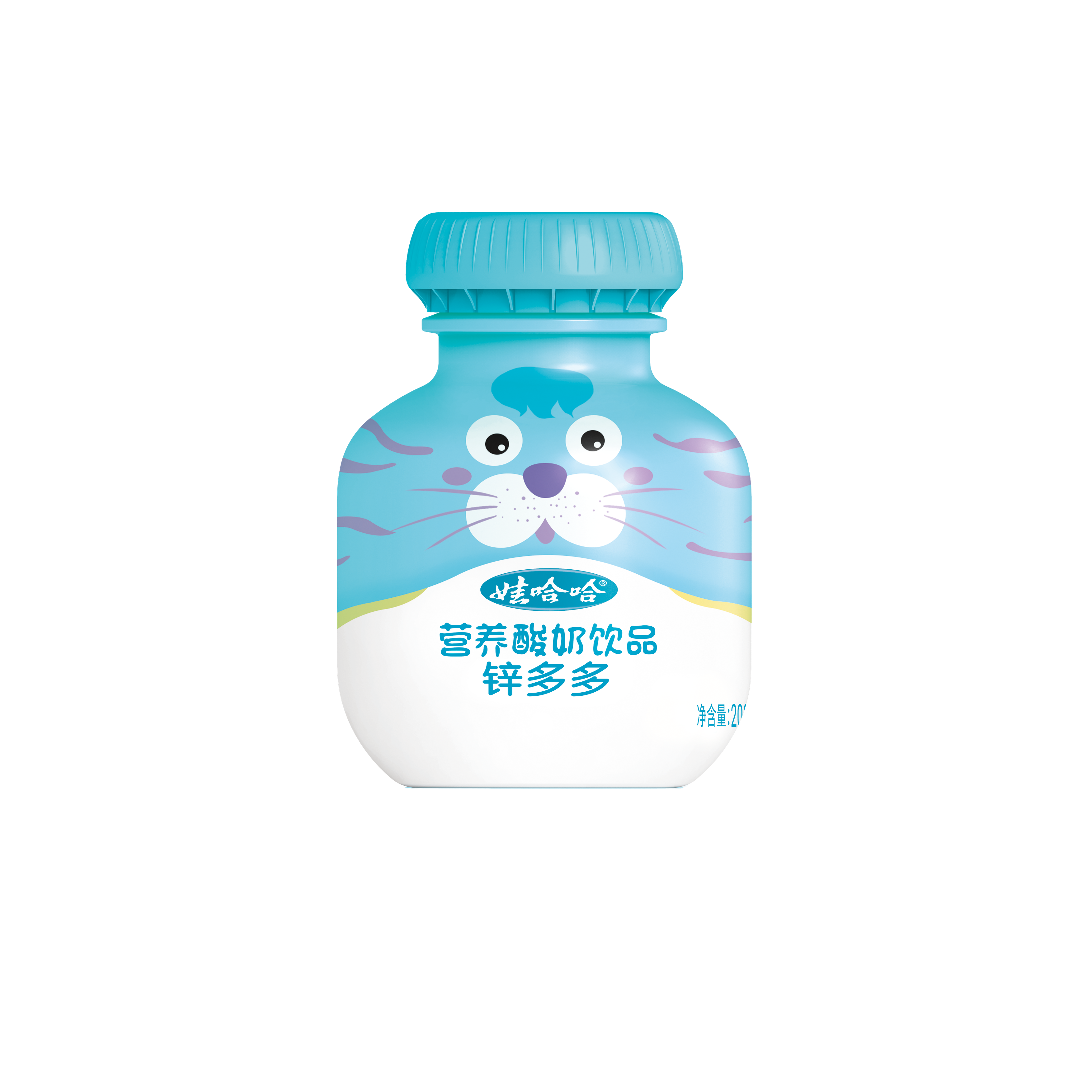 公开放淡【娃哈哈】儿童钙多多锌多多酸奶
