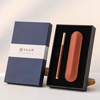 Подарочная коробка Wenxi Pen некислота (кожаный чехол) поддерживает гравировку