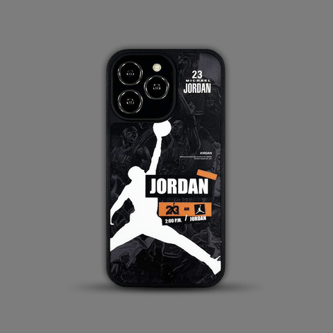 Michael Jordan 23 Dunk Silhouette Matte Anti-Fall iPhone Case