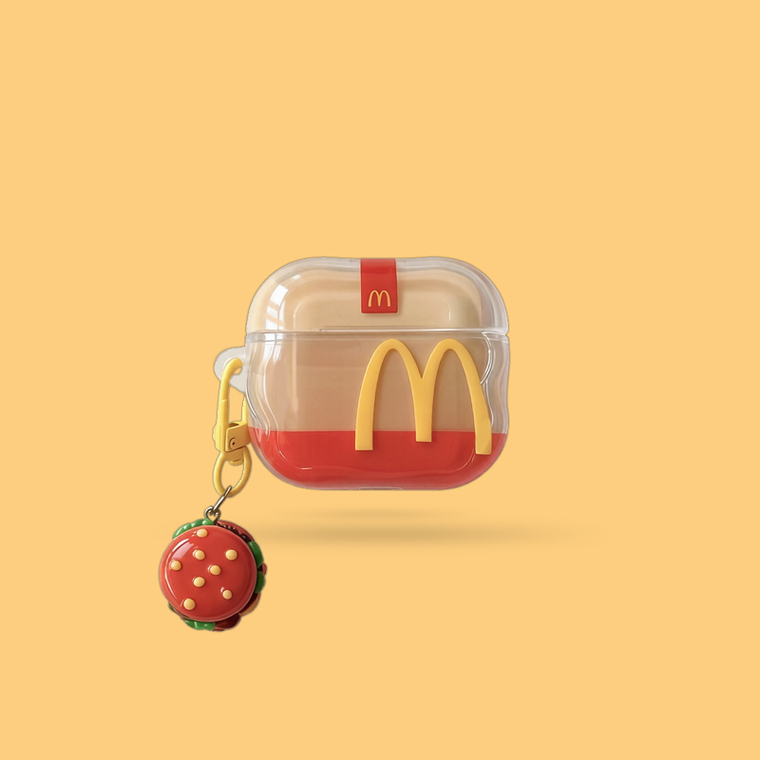 McDonald’s Hamburger Charm AirPods Case