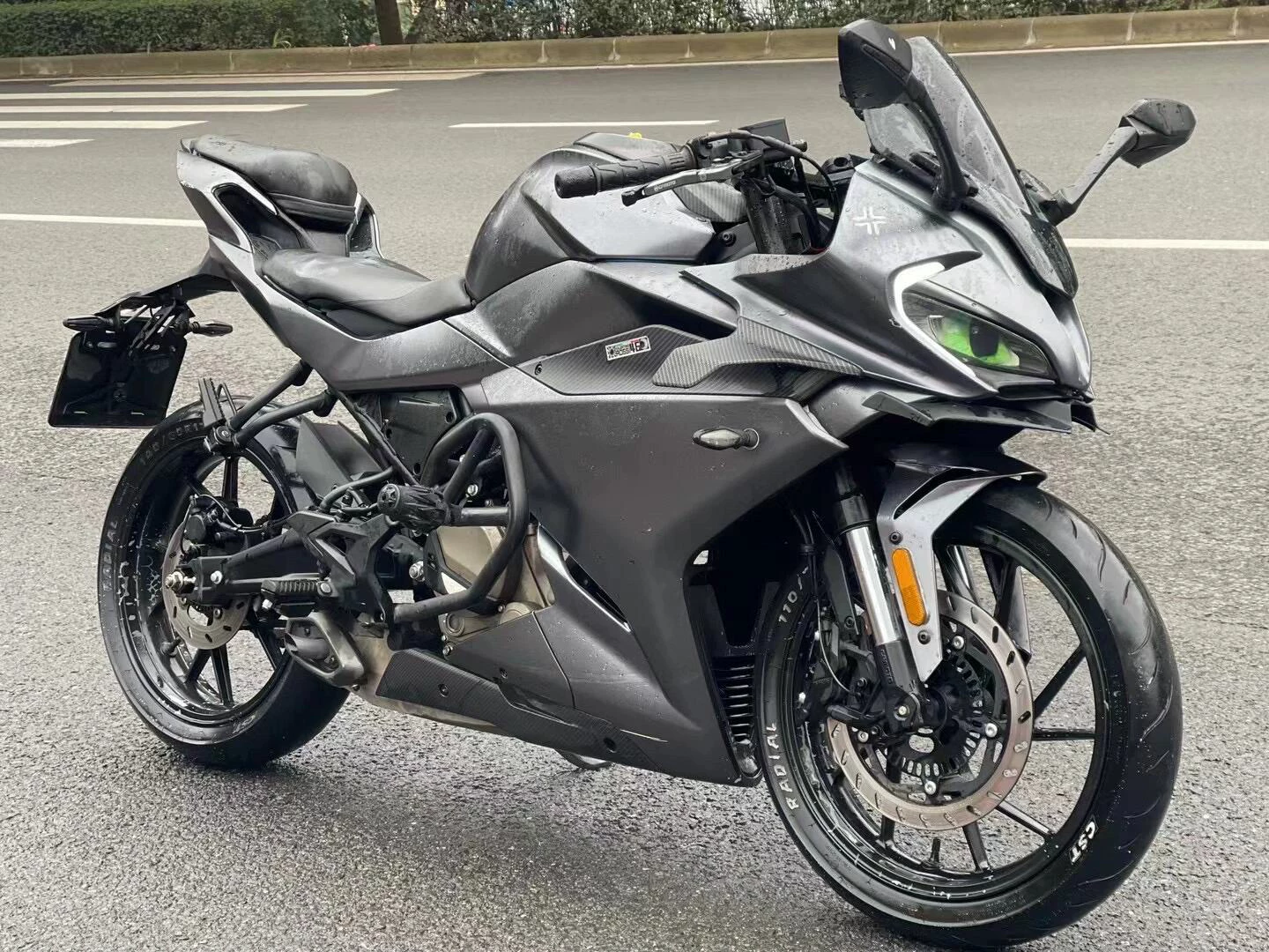 Новый Чунфэн 250/450SR спортивный автомобиль двойной цилиндр водяного охлаждения мотоцикл NK250 уличный автомобиль дорожная гонка