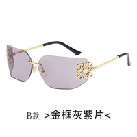 Модель B-Gold рама серого и фиолетового листа