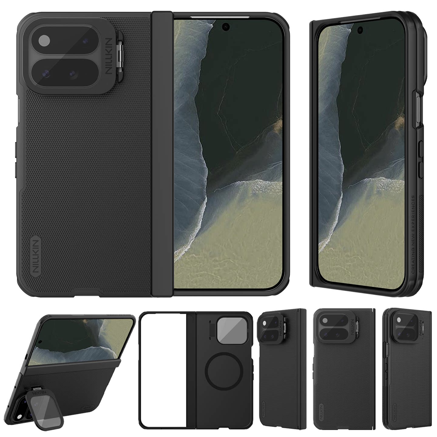 Black Stipple Google Pixel Phone Case