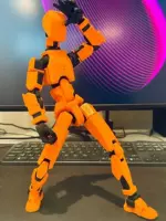 [Черный+Оранжевый]/Третья покосная мульти -джайт -перемещение может быть перемещено на сами [Получите три жеста+шесть оружия]