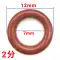 Cao su flo màu nâu chất lượng cao o-ring dây đường kính 1*1.5*1.9*2*2.4*3*3.5*4mm con dấu cao su vòng con dấu dầu bán phớt thủy lực 