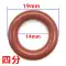 Cao su flo màu nâu chất lượng cao o-ring dây đường kính 1*1.5*1.9*2*2.4*3*3.5*4mm con dấu cao su vòng con dấu dầu bán phớt thủy lực 