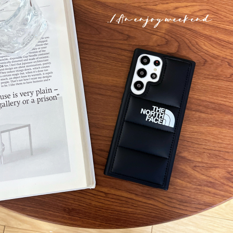 The North Face Puffer Style Samsung Phone Case