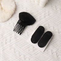 2 черные дышащие подушки + гребня черных волос