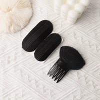 Маленькая губчатая подушка 2 + черная подушка для волос