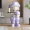 蘑菇女孩摆件-紫色（高1米）