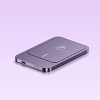Розовая фиолетовая [Magsafe Magnetic Fast Charge ★ может быть доступен на плоскости ★ Ультра -типичный скрабовый металл]