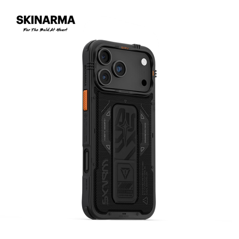 SkinArma Premium 17 Leather MagSafe With Stand – 17, 17 Air, 17 Pro, 17 Pro Max iPhone Case